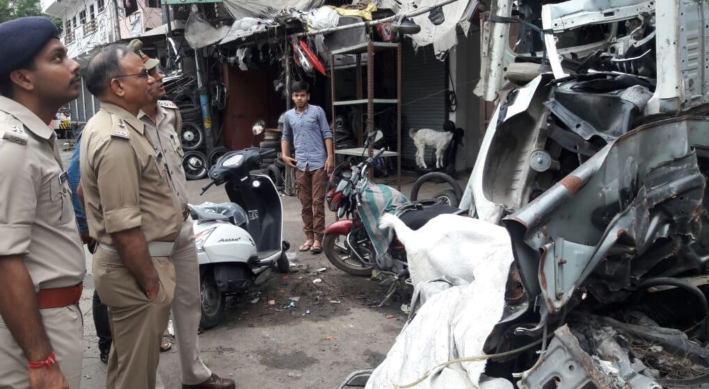 Raids in Sotiganj, many vehicles recovered