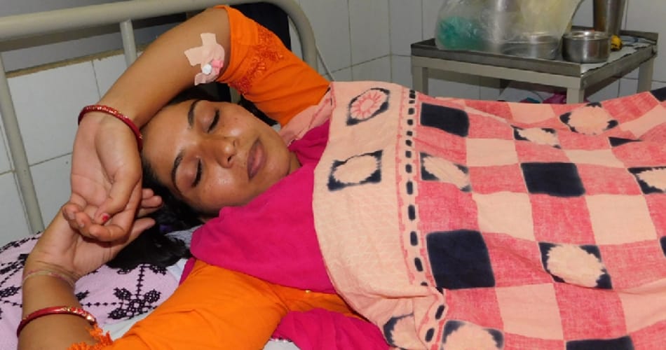 abohar pregnant lady beaten, girl child died in womb