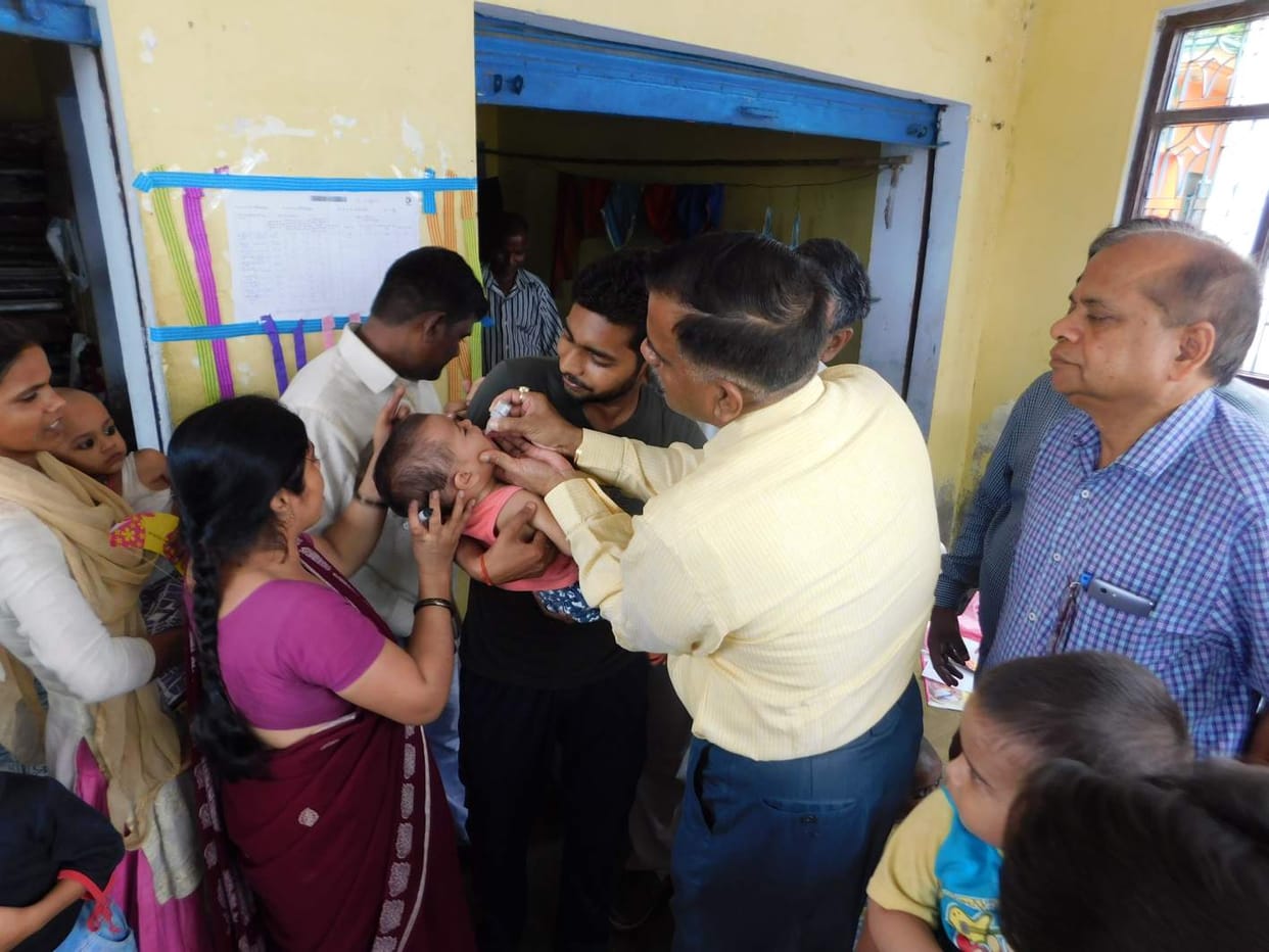 पोलियो से हर बच्चे को बचाना सबका दायित्व