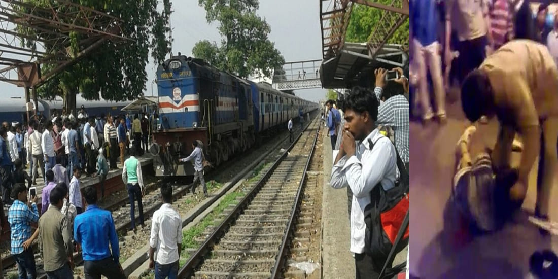 rpf beaten coach attendent of magadha express