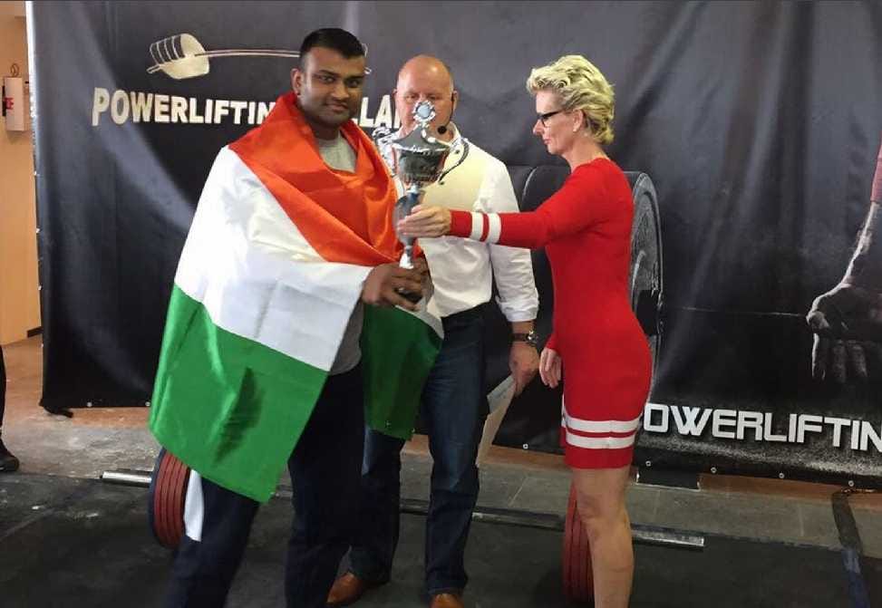 Silver won gold in Europian Power Lifting