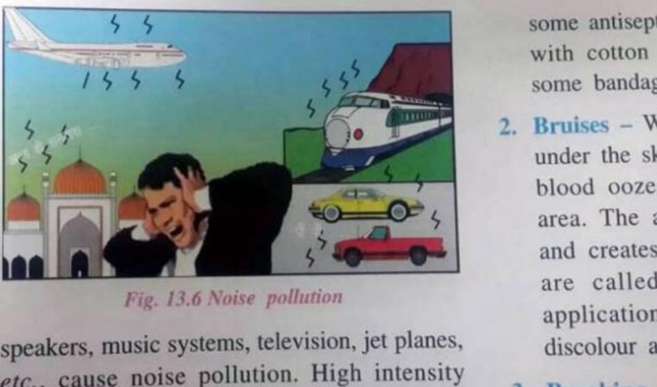  Outrage after an image in class 6 textbook taught in ICSE board 