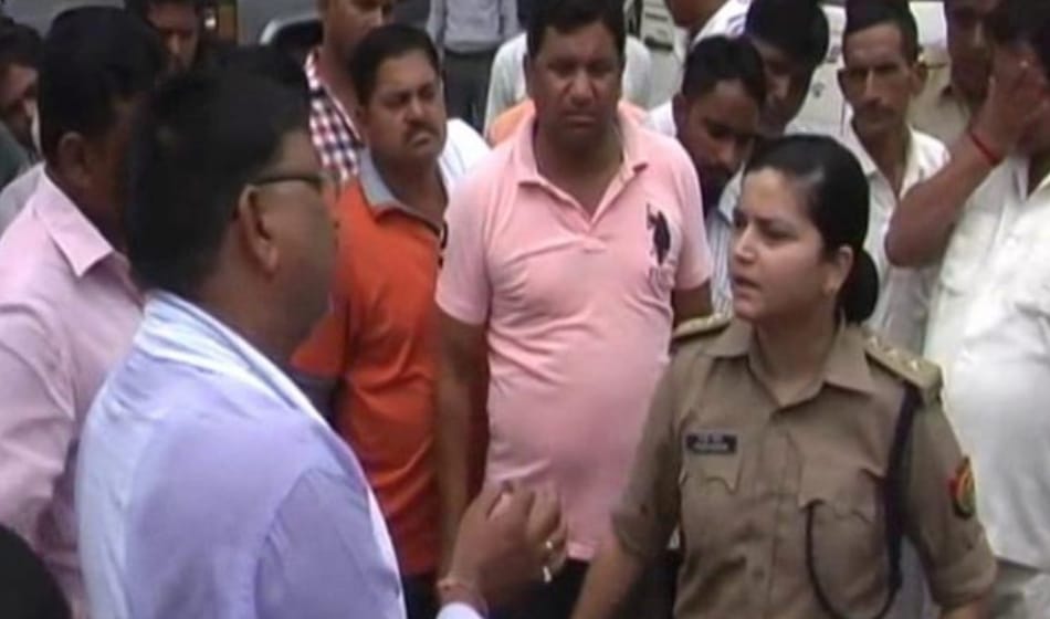  bulandshahr lady police officer shrestha singh who stood up against bjp leader has transferred 
