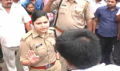  bulandshahr lady police officer shrestha singh who stood up against bjp leader has transferred 