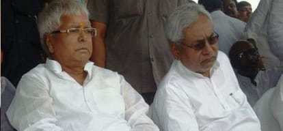 What is the secret of Nitish's silence on the raids against the Lalu family?