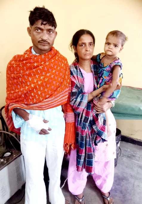 Breaking the couple, including the innocent, complaining to the police