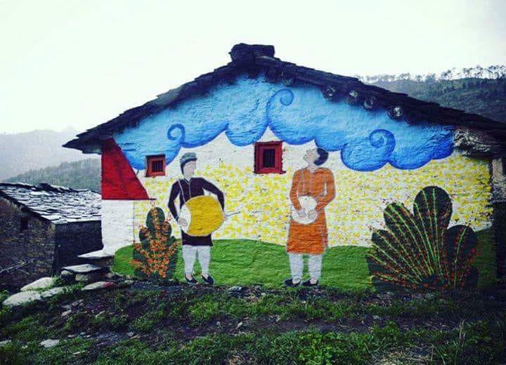 deepak ramola stops migration through painting