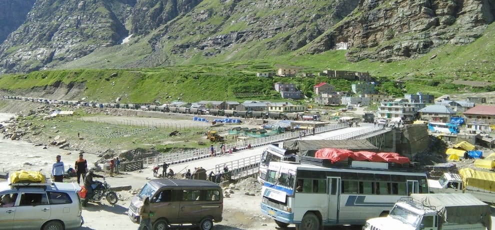 Tourist rescued from Chhatru Koksar Lahaul and Spiti