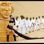 फिल्म एक पहेली लीला की शूटिंग का नजारा