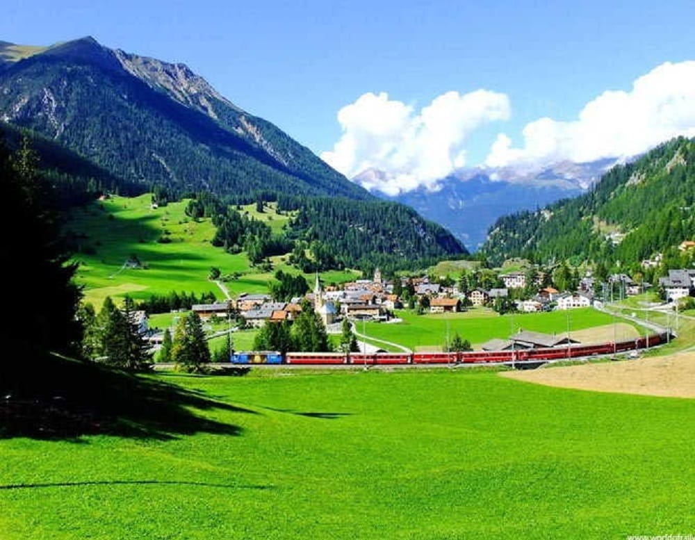 This is why photography at picturesque town Bergun in Switzerland is banned