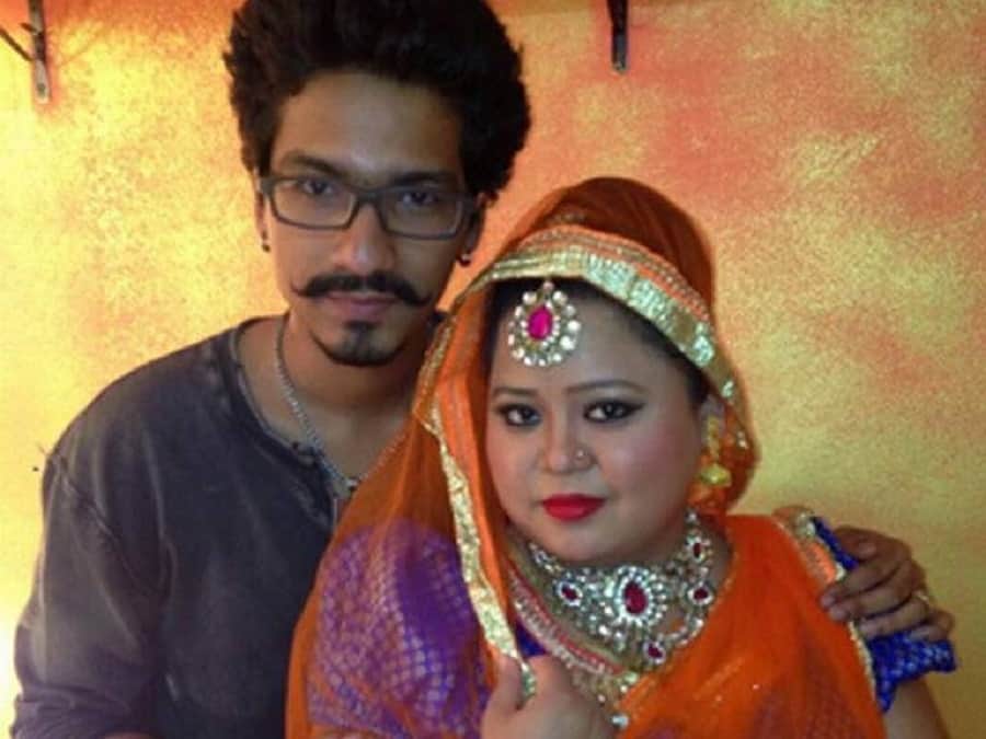 comedian bharti sharma celebrate 33 birthday harsh limbachiya share photo with amitabh bachchan