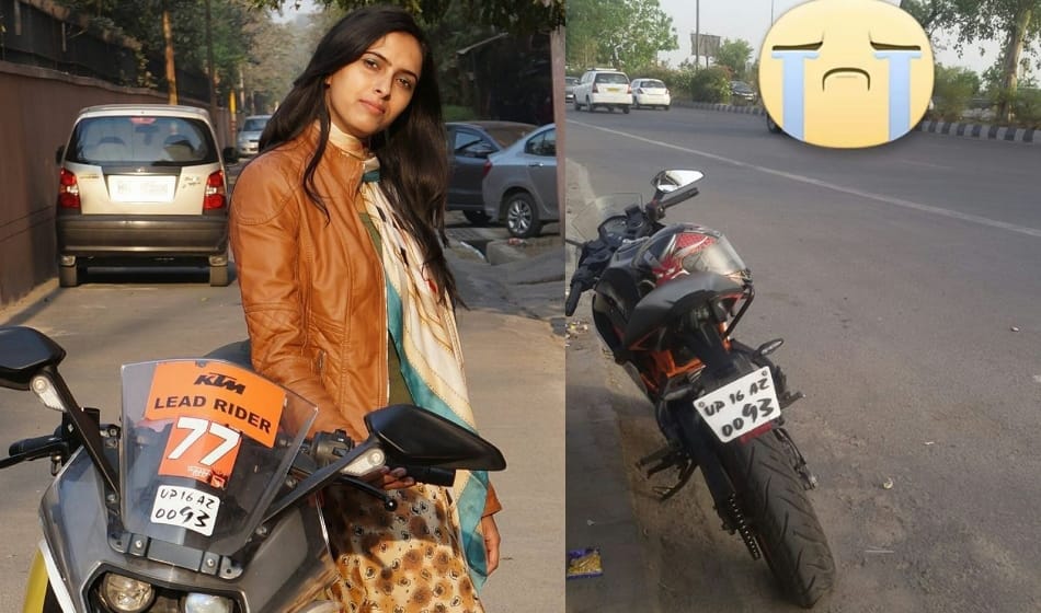 international biker bike theft case, delhi police writes fir on false story on its own