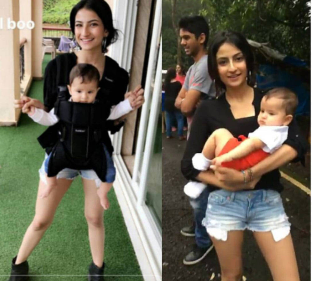 tv actress shweta tiwari share photo with son reyansh and daughter palak