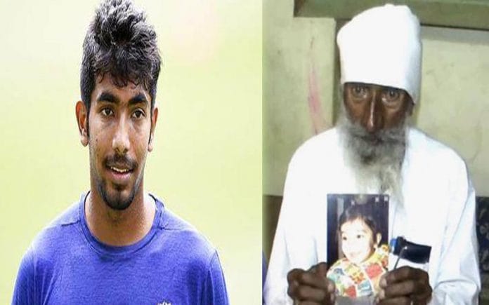 cricketer jasprit bumrah grandfather living in bad condition