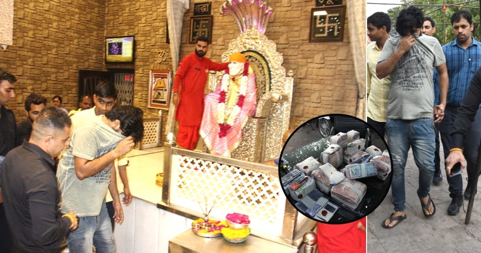 Thief destroys 7 CCTV, steals Rs 9 lakh from Sai Temple