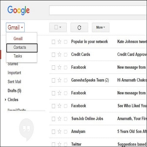 Duplicate contacts