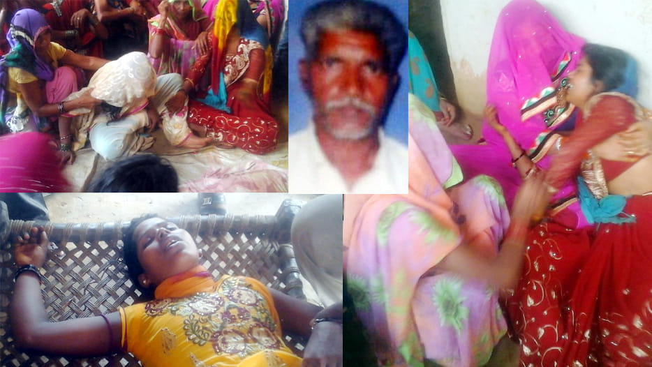 fathers heart attack death after seeing two daughters farewell