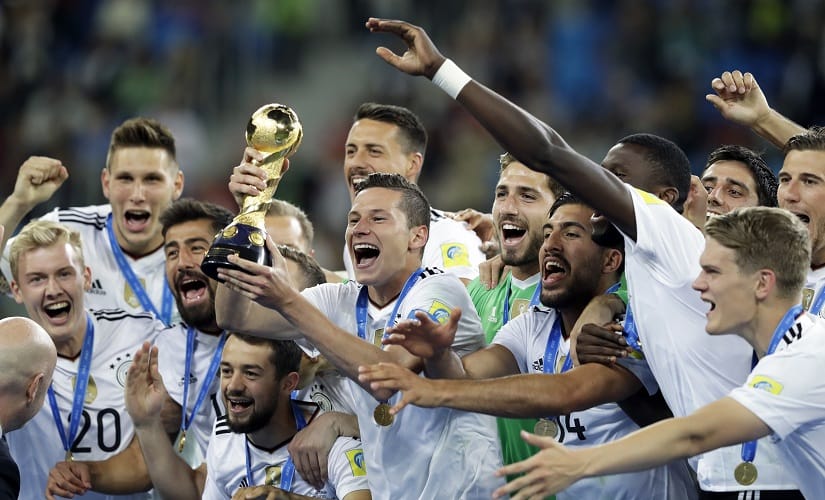 World Champion Germany won Confederations Cup title for the first time  