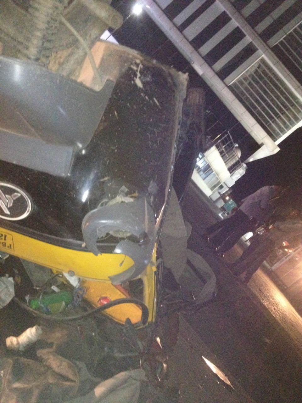 Auto and Scorpio collide at Ambala zirakpur highway