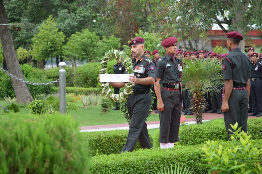 homage to brigadier mohammad usman in agra