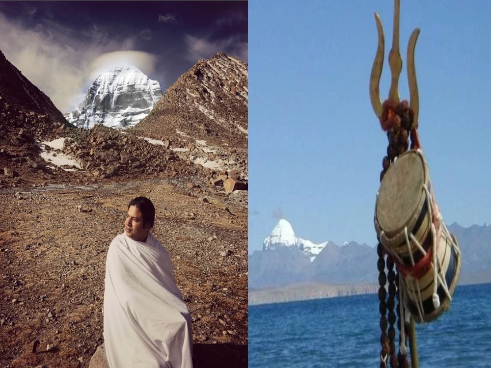 govind das got garland of pearls in kailash mansarovar