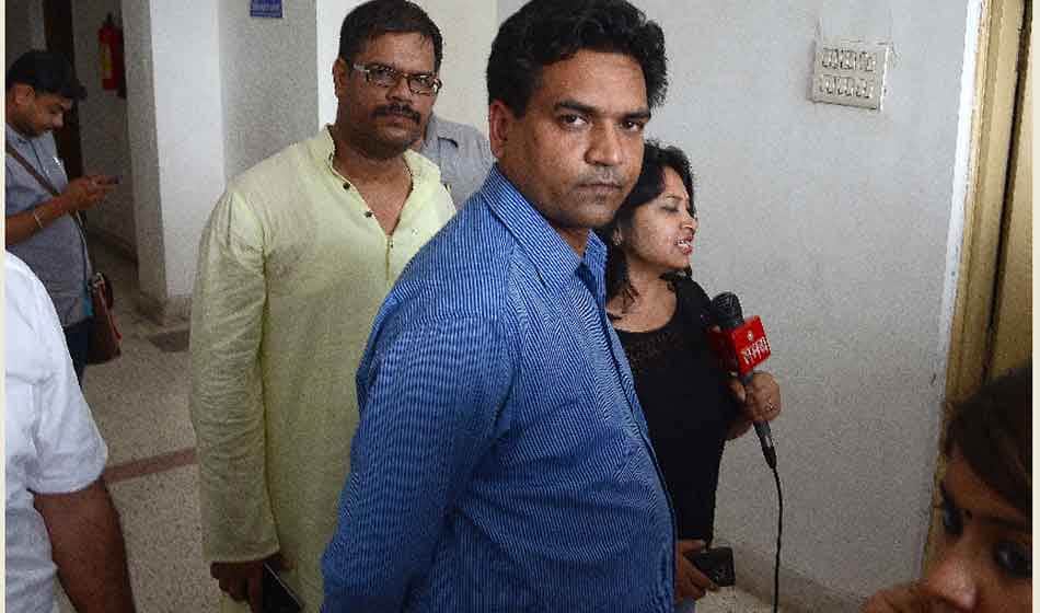 kapil mishra tweeted about the ration scam, blames arvind kejriwal for the scam