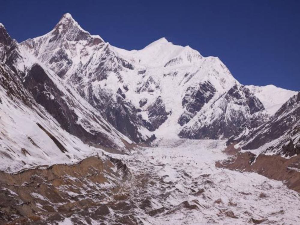 milam Glacier in dangerous condition 