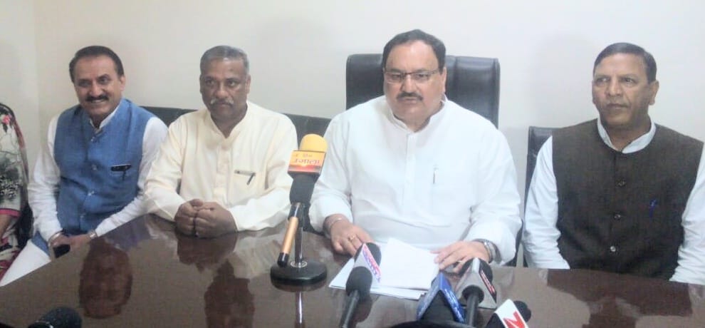 jp nadda targets cm virbhadra singh