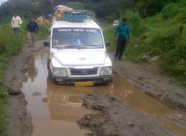 Road condition is very bad
