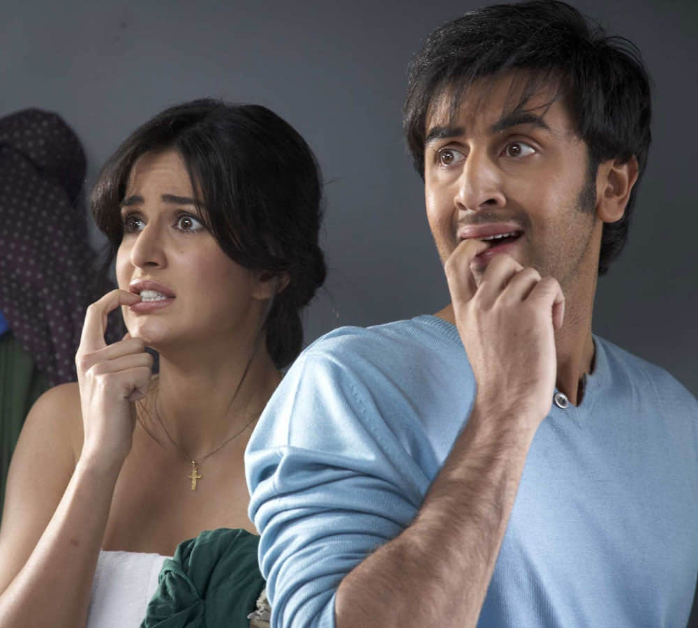 Ranbir Kapoor and Katrina Kaif found without clothes In An Auto
