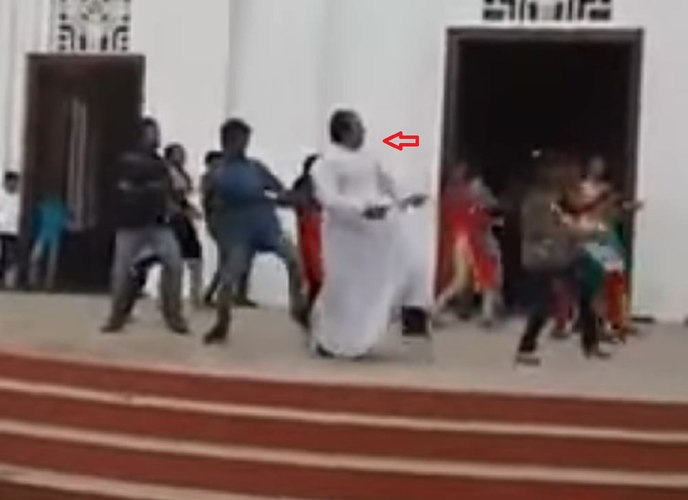 Kerala church priest father Merton D Silva dance video going viral on internet