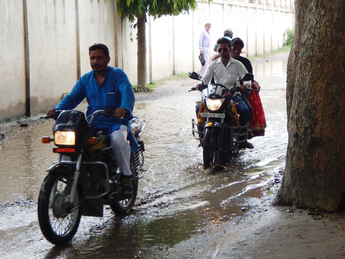 No drainage cleaning, trouble