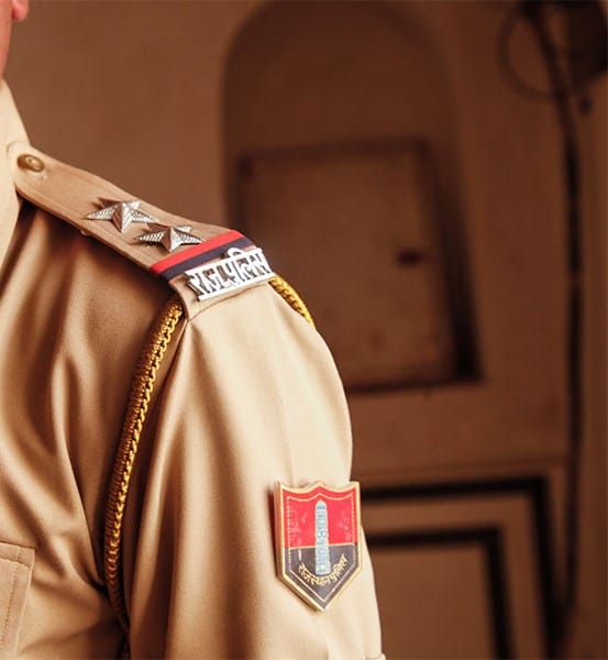 A family alleged the police for misbehaving them