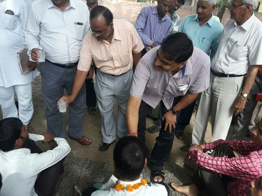 डीएलसी ने खत्म कराया अनशन