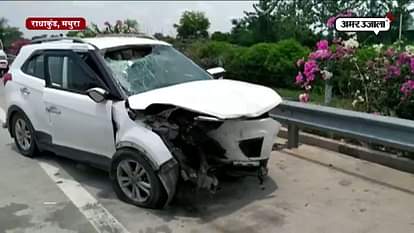 4 DEAD IN ROAD ACCIDENT ON YAMUNA EXPRESSWAY IN 2 DIFFERENT ROAD ACCIDENTS 