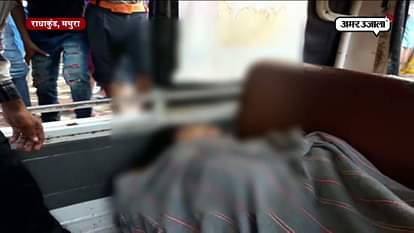 LABOUR DIES IN A ACCIDENT IN GOVARDHAN, MATHURA 