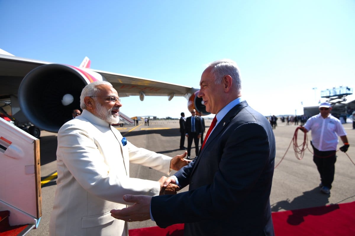 Ten Photos of PM Narendra Modi's historical Israel visit