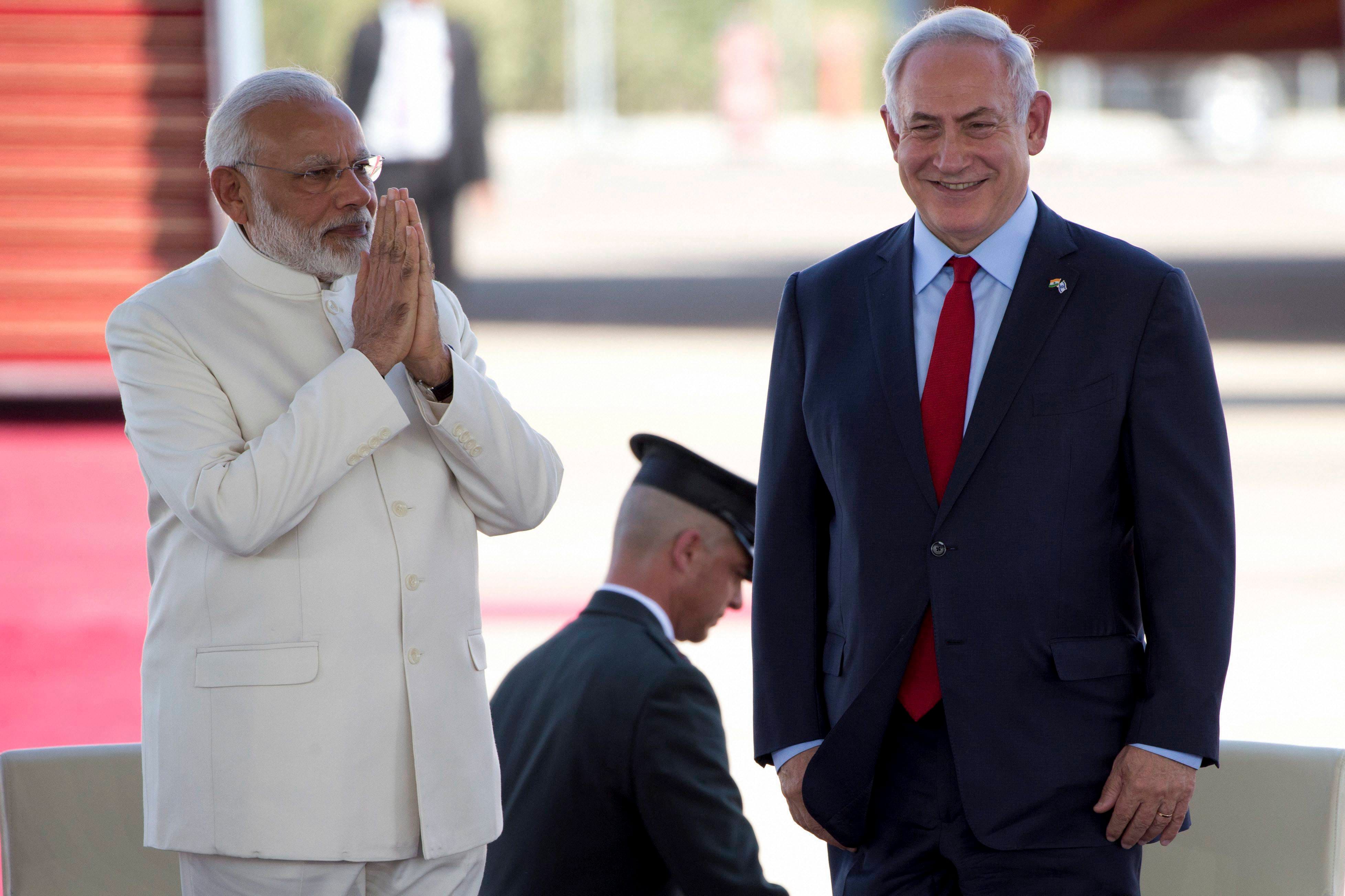 Ten Photos of PM Narendra Modi's historical Israel visit