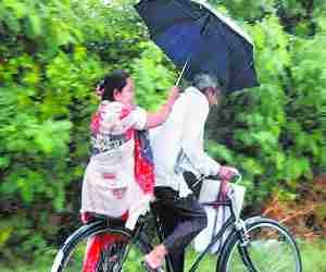 Heavy rains disrupts normal life