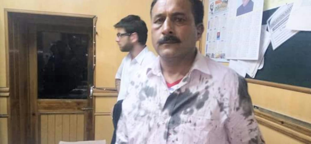 cm virbhadra son Vikramaditya Singh name in attack on BJP councillor sanjay parmar