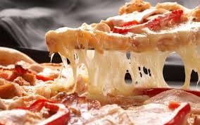 here arrives pizza bikini worth 10 thousand dollars but can not swim in it