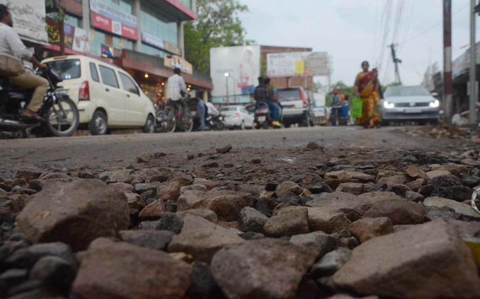 Varanasi roads are in very bad condition for sawan mela