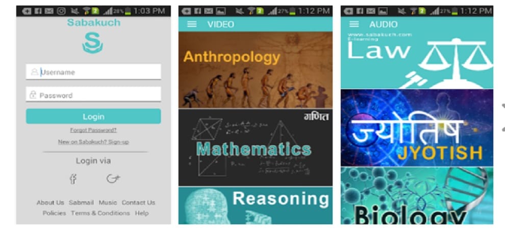State University started e-learning.