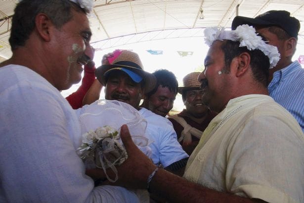Mayor Marries female crocodile following strange custom 