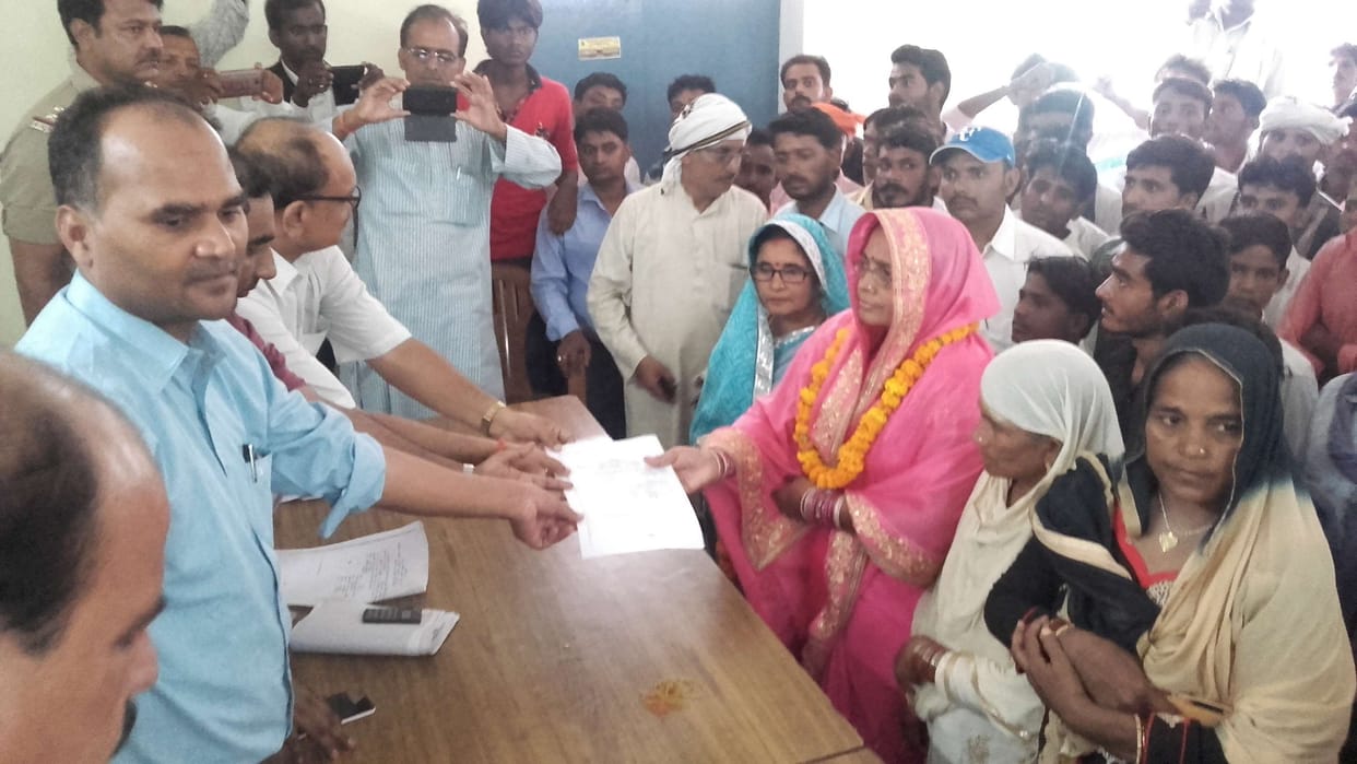 Savitri Devi becomes father of Bammy
