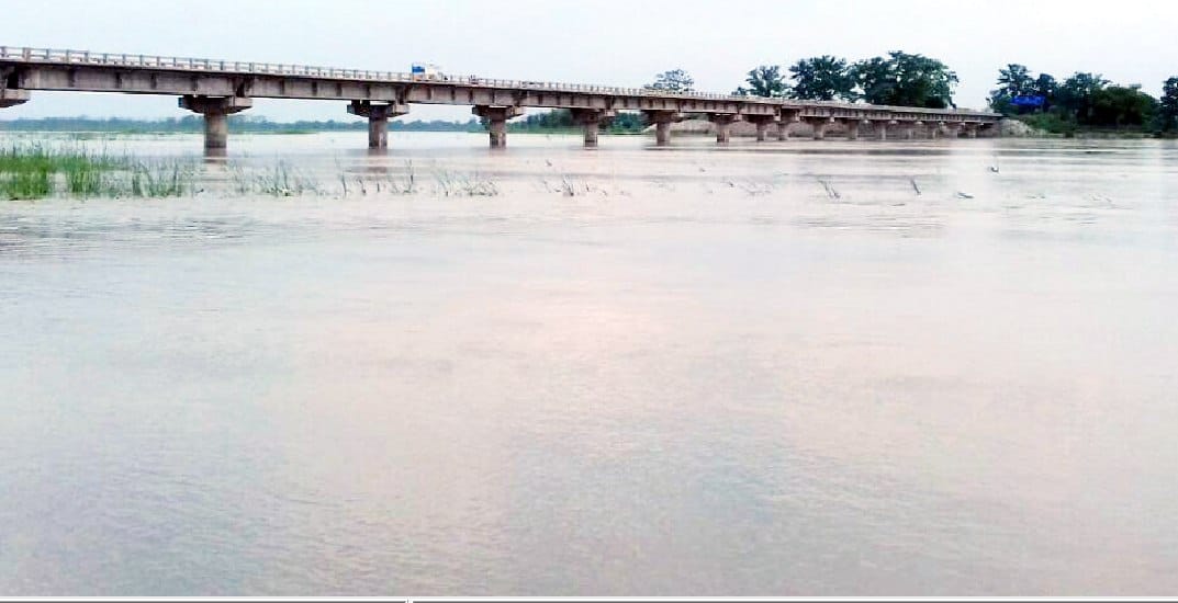  Sharda water reached 54 cm above danger mark