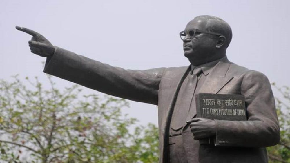 Bhim rao ambedkar statue broken five time in one year at azamgarh