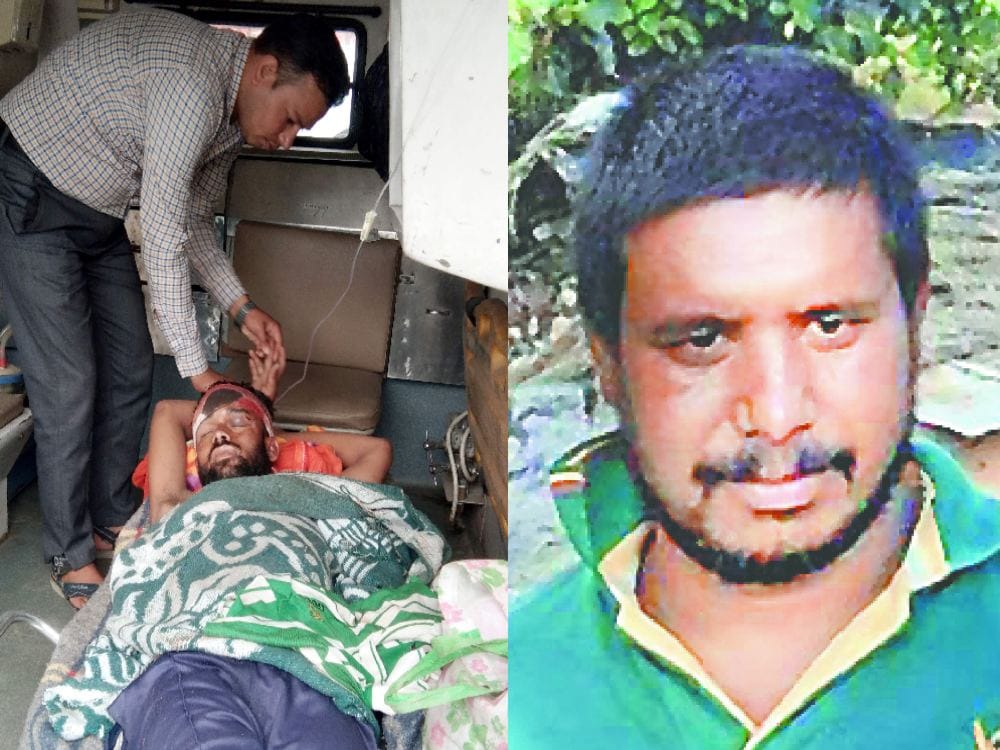 Gabbar rescues young man drowns in Gadera in gopeshwar