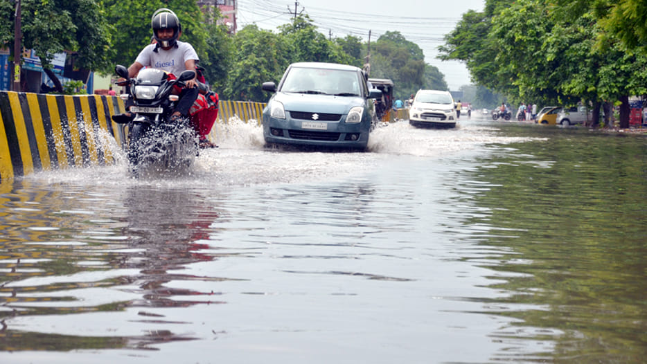 kanpur submerged due to heavy rain