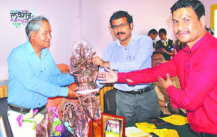 Congratulation of Mountaineer Lawraj